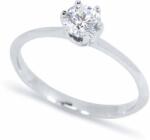 White & Black 0, 5 karátos gyémánt eljegyzési gyűrű - GIA (AU13563)