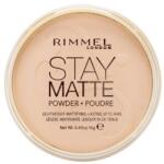 Rimmel London Stay Matte hosszan tartó kompakt púder 14 g árnyék 005 Silky Beige