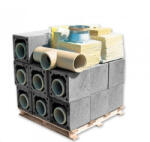 Schiedel Adriatic 16/7 m, 3 rétegű szigetelt kerámia kéményrendszer - szerelvenycenter