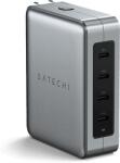 Satechi 4 portos USB Type-C GaN utazó töltő, maximum 145W, asztroszürke (ST-W145GTM) (ST-W145GTM)