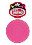 PET NOVA DOG LIFE STYLE Frisbee pentru caine 18cm, roz, aroma de menta