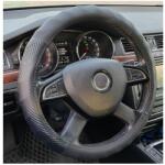 Autolife Műbõr kormányvédõ 38cm fekete 2392BK