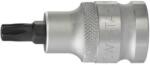SW-Stahl Csavarhúzó-fej, Csap nélküli T-Torx, Rövid, T40, CrV