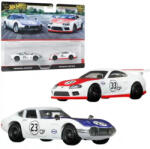 Mattel Hot Wheels Premium Toyota 2000GT és Toyota Supra kisautók (JBL03) - morzsajatekbolt