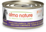 Almo Nature 6x70g Almo Nature HFC Tonhal & aranymakréla aszpikban nedves macskatáp