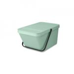 Brabantia Szemeteskosár, szelektív gyűjtéshez Brabantia Sort&Go Stackable 20L, Jade Green 1006311 (1006311)
