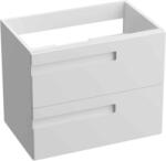 Spectrum Mobilier pentru lavoar Spectrum, Flamengo, mânere decupate, 60 cm, alb (88134) - e-baie