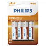 Philips R6L4B/10 LongLife AA 4 buborékfólia (R6L4B/10)