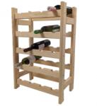 Tonap Raft de vin din lemn pentru 20 de sticle (V4x5) Raft