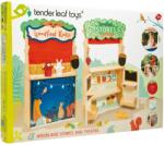 Tender Leaf Fából készült játékkészlet - Bábbolt és színház