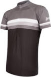Sensor Cyklo Summer Stripe Black/Grey Kerékpáros férfimez L