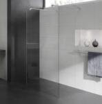 Radaway Modo X Black II Walk-in fekete zuhanyfal 115 (389315-54-01)