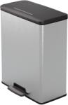 Keter Deco Bin Pedálos Szemetes, 65L, Fekete/ Ezüst