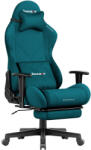 Huzaro Gamer szék, Force lábtartóval Teal (HZ-FORCE-5-7-TEAL)