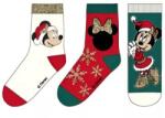  Disney Minnie Snow Green karácsonyi gyerek zokni (27/30) 3 pár