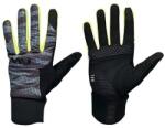 NorthWave Fast Gel Glove Anthra/Yellow Fluo Kerékpáros férfikesztyű S