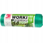 BRATEK ellenálló szemetes zsák - üveg 60 l, 10 darab