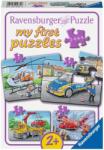 Ravensburger Детски пъзел Ravensburger 4 в 1 - Превозни средства за спешна помощ (7005631) - ozone