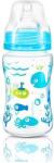 BabyOno Anti-colic széles nyakú cumisüveg, 240 ml - kék