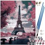  ISO Kreatív festés számozás alapján 40×50 cm - Eiffel-torony (00022784)