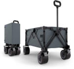 Kinderkraft Összecsukható szállító kocsi Wagon Rollster Szürke