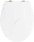 WENKO 24516100-WC тоалетна седалка, товароносимост 300/350 kg, 37x44, 5 cm, бяла/сребриста (WE0684)