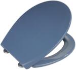 WENKO 22403100-WC тоалетно седало SAMOS 44, 5x37, 5 cm синьо/сребристо (WE0617)