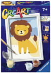 Ravensburger Kit de vopsea după număr Ravensburger CreArt -Leu sălbatic (7023965)