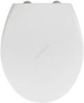 WENKO 22973100-WC седалка DELOS 44, 5x37, 5 см бяла/сребриста (WE0645)