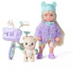Simba Toys Steffi Love: Évi baba biciklivel és macival - pcx
