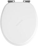 WENKO 22885100-WC тоалетна седалка URBIO 36x42, 5 см бяла/сребриста (WE0621)