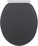 WENKO 25218100-WC тоалетно седало MORRA 35x42 cm антрацит/сребристо (WE0716)