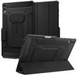 Spigen Противоударен Калъф за Samsung Tab S11 Ultra 14.6", Spigen Rugged Armor Pro Case, Черен (ACS10150)