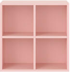  Boxie nyitott fali szekrény 80x80x37 cm pink