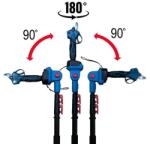  Akkus magassági ágvágó láncfűrész és metszőolló, teleszkópos nyél