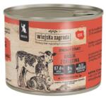 Wiejska Zagroda Nyúl borjúhússal nedves kaja kiscicák számára 200 g