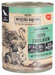 Wiejska Zagroda Pulyka nyúllal nedves kutyatáp 800 g