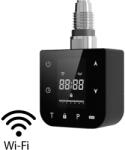 Leziter Wifi-s fűtőpatron törölközőszárító radiátorhoz digitális hőfokszabályozóval 800W fekete (LFPW05-800W-B) - homelux