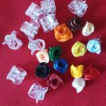 Lovaskate ESKÜVŐ HAD04 - Saját készítésű Hajcsipesz, Harapóscsat 15mm-es rózsával - több színben