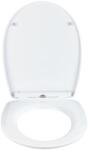WENKO 23533100-WC WC-ülőke, teherbírás 300/350 kg, 36, 5x45 cm, színes/ezüst 23533100 (WE0655)