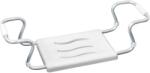 WENKO 17930100-Fürdőkád ülés SECURA 26x18 cm fehér/ezüst 17930100 (WE0636)