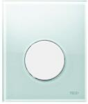 Tece TECEloop - Vizelde öblítővezérlő, zöld üveg/fehér 9242651 (9242651)