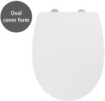 WENKO 24080800-WC WC ülőke TAVOLA 36, 5x45 cm fehér/fényes. króm 24080800 (WE0669)