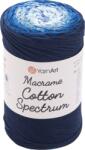 YARNART Macrame Cotton Spectrum 225 m 1316 Navy Blue Zsinór (Macrame Cotton Spectrum 1316)