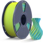 SUNLU PLA Matte Dual Color Yellow Cyan - 1, 75 mm / 1000 g (6933582320461)