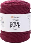YARNART Macrame Rope 5 mm 85 m 781 Burgundy Zsinór (Macrame Rope 5 mm 781)