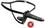 Pipedream - Fetish Fantasy Series Strap-on Dublu Penetrix, Negru, 15 Cm