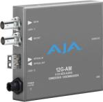 AJA 12G-AM-T, Audio Embedder/Disembedder 12G-SDI, 8-Ch AES cu LC Fiber Tx SFP