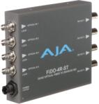 AJA FiDO-4R-ST, Convertor 4 x fibra optica ST la 4 x 3G-SDI