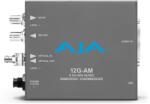 AJA 12G-AM-R-ST, Audio Embedder/Disembedder 12G-SDI, 8-Ch AES cu ST Fiber Rx SFP